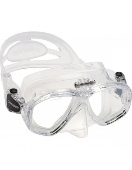 cressi sub mask ACTION SILICONE CLEAR