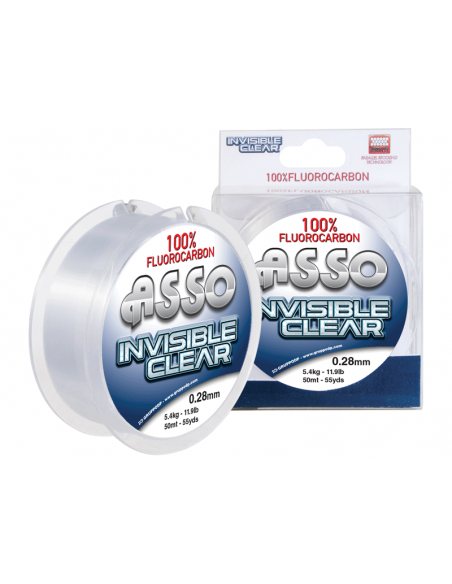ASSO INVISIBLE CLEAR FLUOROCARBON